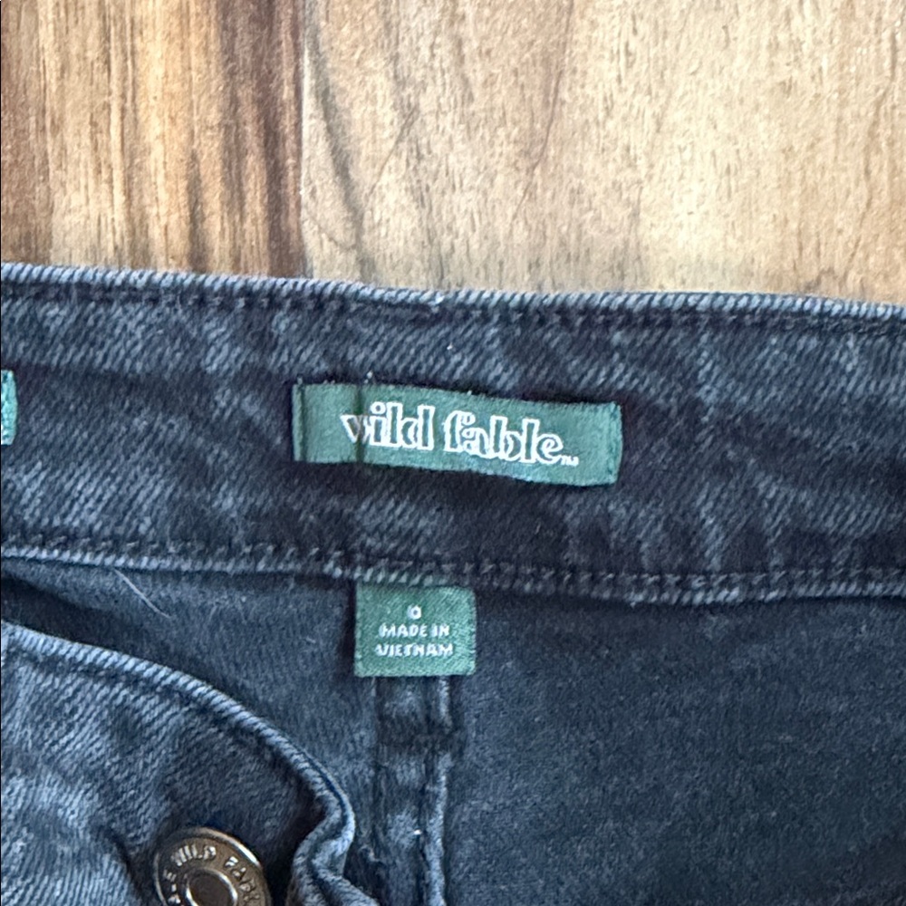 Black Distressed Ripped Jeans - Picture 5 of 6